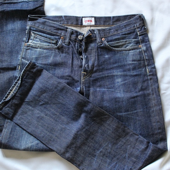 edwin ed 47 rainbow selvage